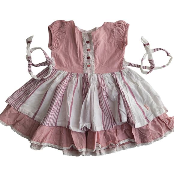 Well Dressed Wolf Pink School Days Apple Dress - Picture 1 of 9